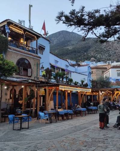 Plaza Uta el-Hammam, Chefchaouen